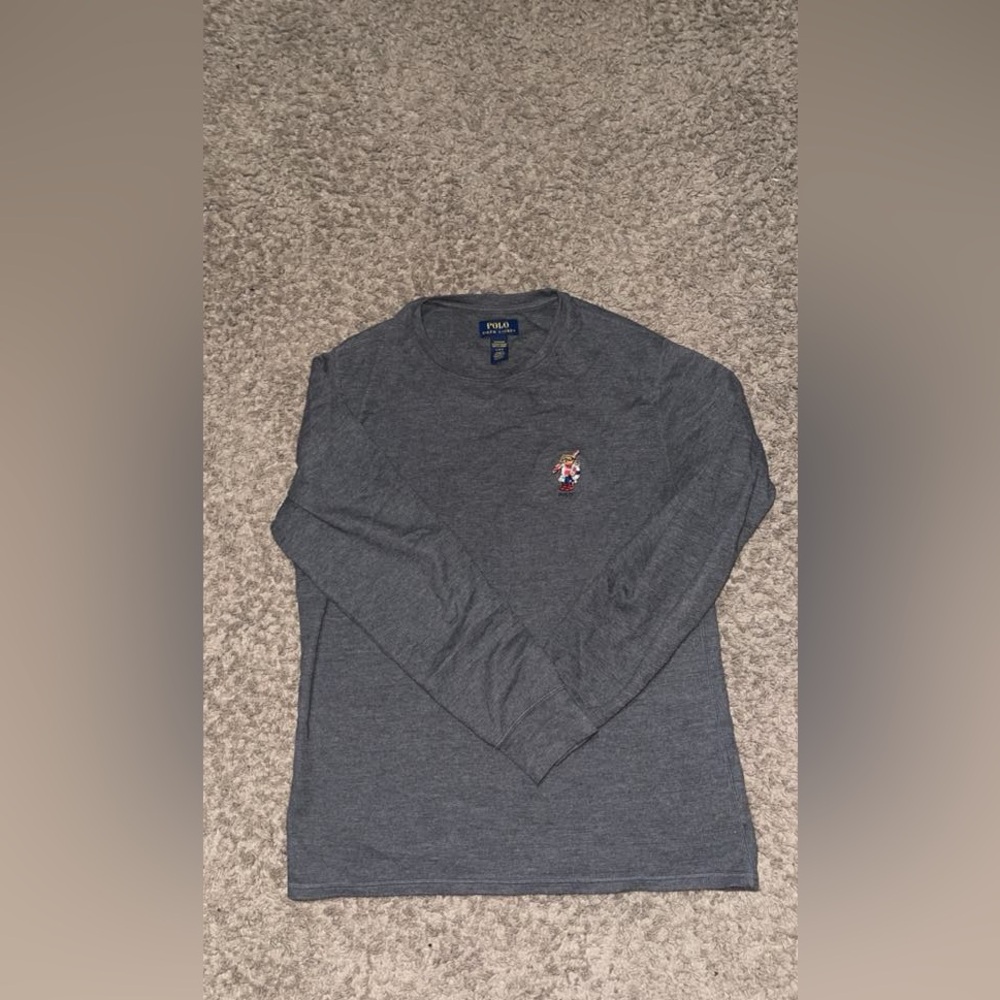 Ralph Lauren Bear Long Sleeve Shirt